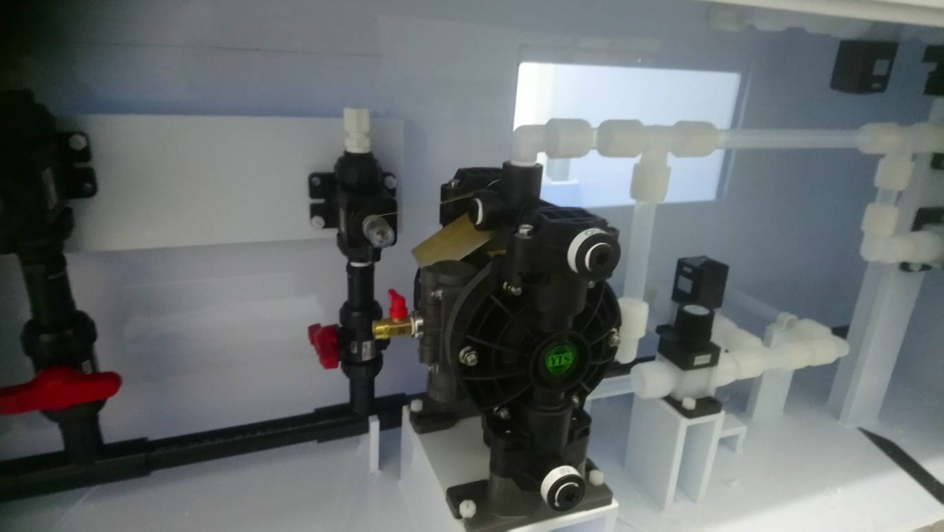供酸, CDS, Chemical dispense system, 循環系統, 機台, 設備, ytspump, aro, verder, iwaki, yamada, 氣動雙隔膜泵浦, 幫浦, 尚峰貿易, 廢液