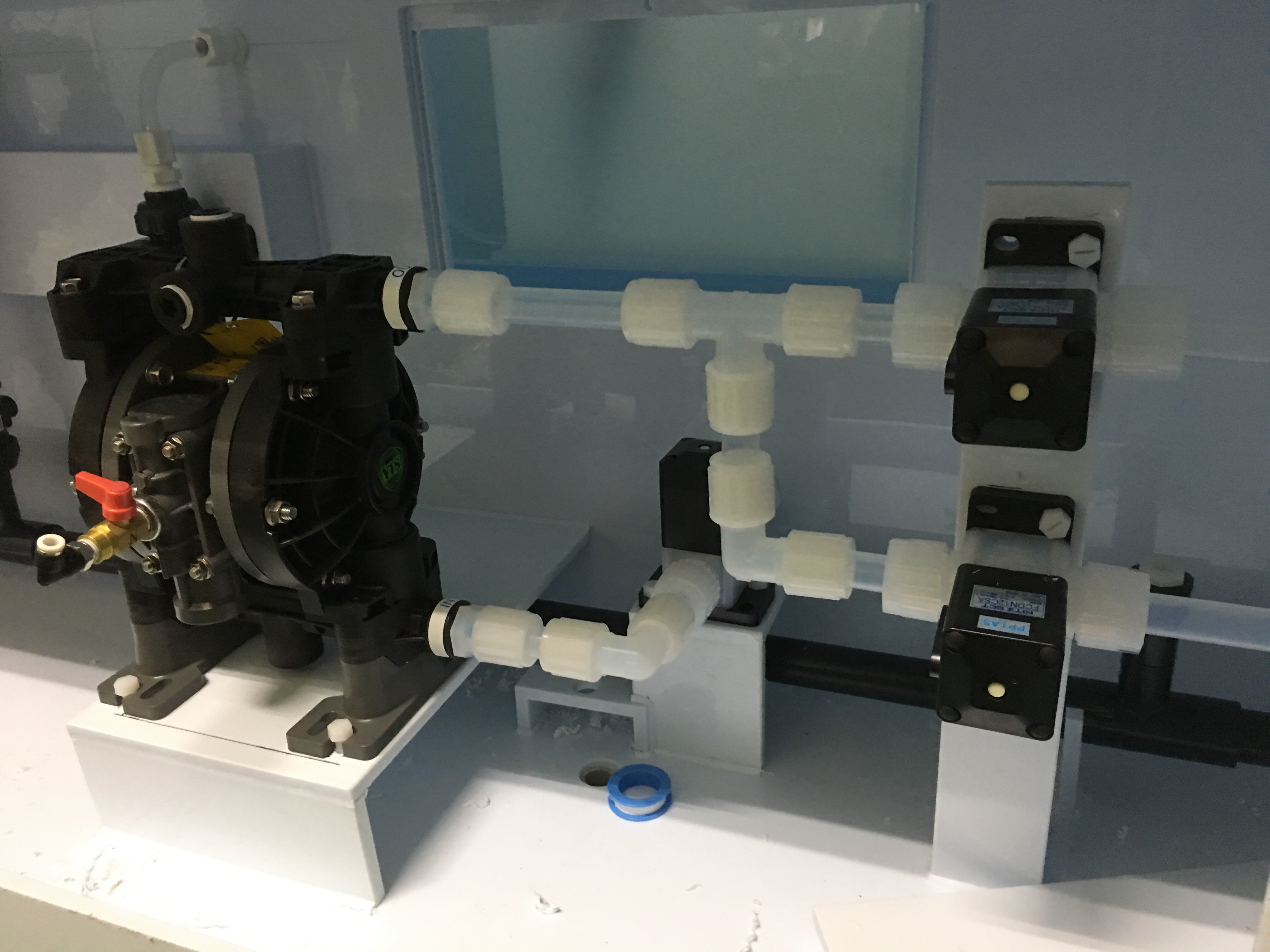 供酸, CDS, Chemical dispense system, 循環系統, 機台, 設備, ytspump, aro, verder, iwaki, yamada, 氣動雙隔膜泵浦, 幫浦, 尚峰貿易, 廢液