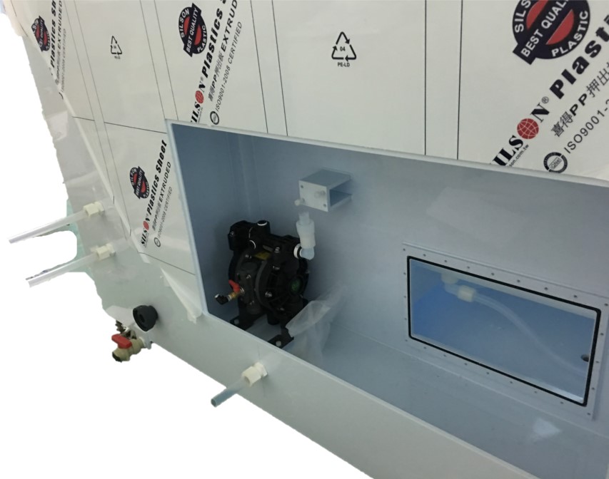 供酸, CDS, Chemical dispense system, 循環系統, 機台, 設備, ytspump, aro, verder, iwaki, yamada, 氣動雙隔膜泵浦, 幫浦, 尚峰貿易, 廢液
